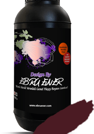 Anka Vernikli Genel Yüzey Boyası Koyu Bordo 1 kg