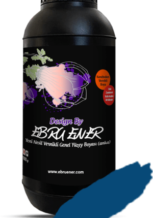 Anka Vernikli Genel Yüzey Boyası Ebru Mavi 1 kg