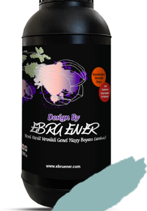 Anka Vernikli Genel Yüzey Boyası Ebru Yeşil 1 kg