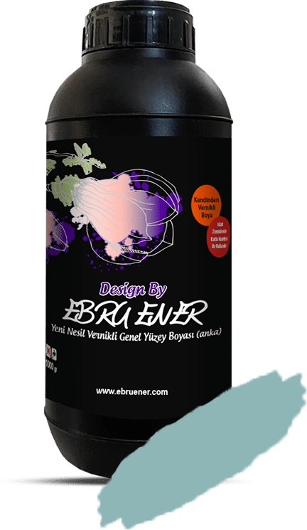 Anka Vernikli Genel Yüzey Boyası Ebru Yeşil 1 kg