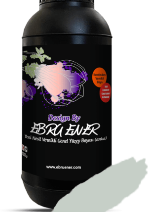Anka Vernikli Genel Yüzey Boyası Gri Yeşil 1 kg