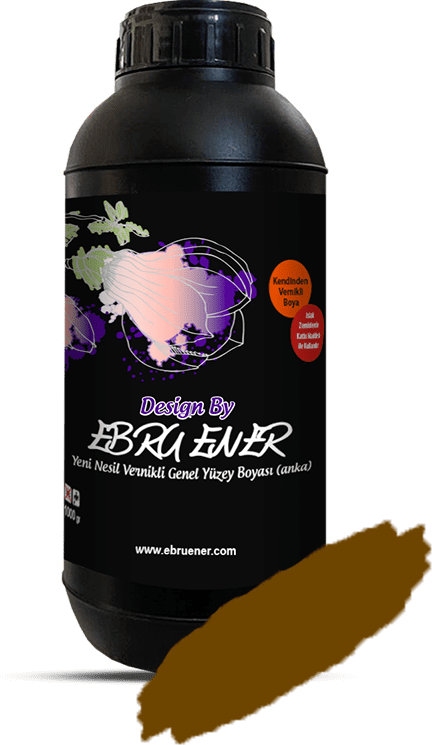 Anka Vernikli Genel Yüzey Boyası Kestane 1 kg