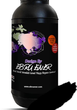 Anka Vernikli Genel Yüzey Boyası Siyah 1 kg