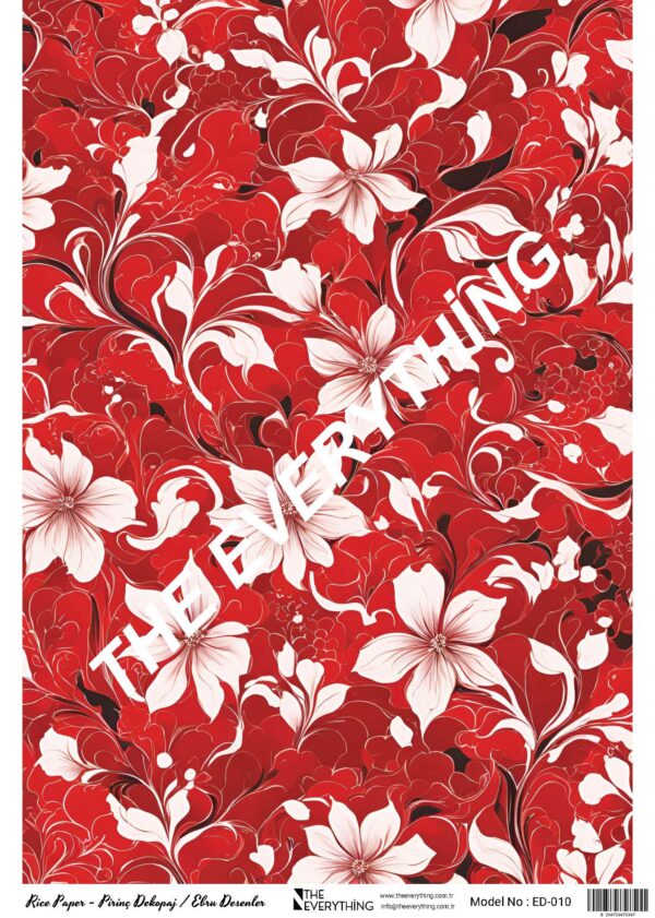 Pirinç Ebru Desenler ED-010