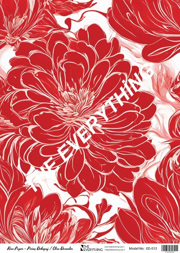 Pirinç Ebru Desenler ED-013