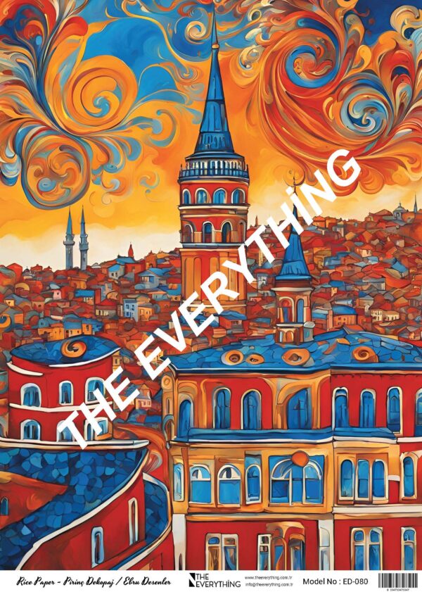 Pirinç Ebru Desenler ED-080