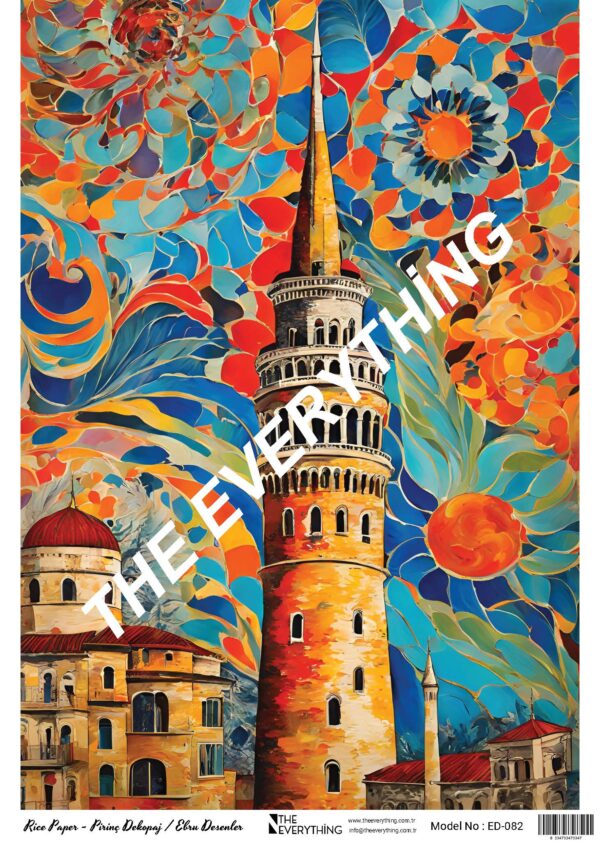 Pirinç Ebru Desenler ED-082