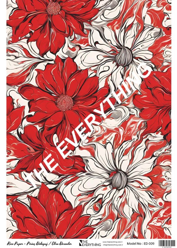 Pirinç Ebru Desenler ED-004