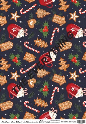 Pirinç Noel Desenler NSD-010