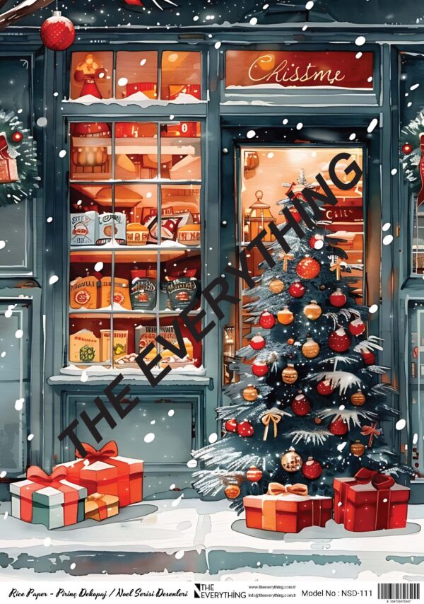 Pirinç Noel Desenler NSD-111