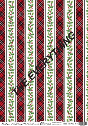 Pirinç Noel Desenler NSD-013