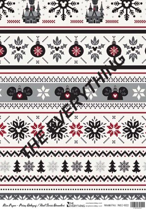 Pirinç Noel Desenler NSD-022