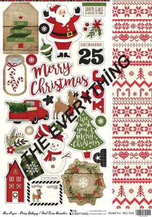 Pirinç Noel Desenler NSD-026
