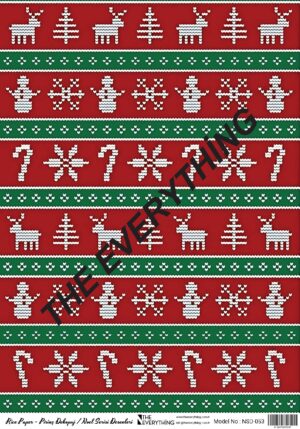 Pirinç Noel Desenler NSD-052