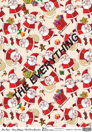 Pirinç Noel Desenler NSD-095