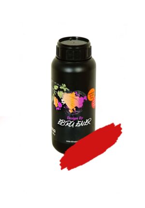 Anka Vernikli Genel Yüzey Boyası Ebru Kırmızı 500 gr