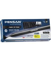 Pensan Keçeli Kalem Siyah (3003)