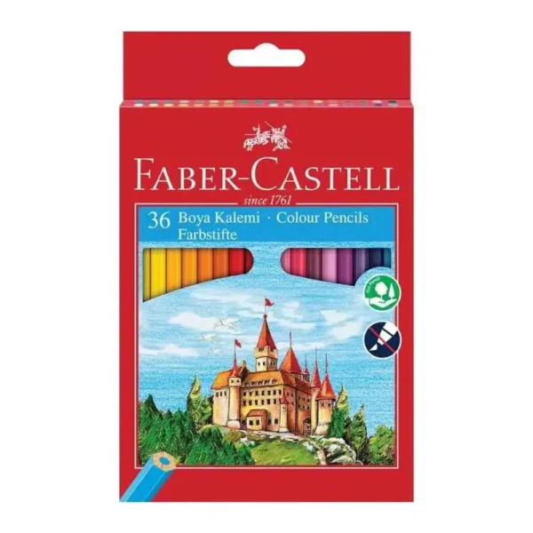 Faber-Castell 36 Renk Kuru Boya Kalemi (5171000010)