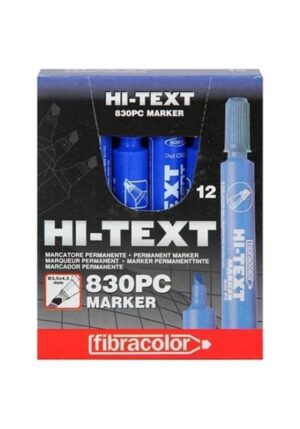 HI-TEXT 830PC Mavi Keçeli Kalem