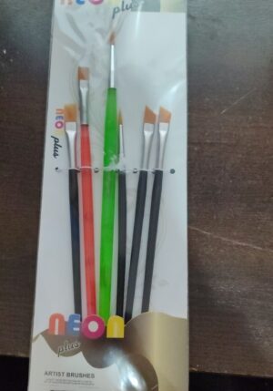 Neon 6'lı Set Hobi Fırçası HKD 23