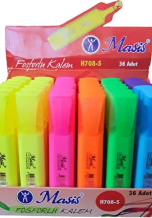 Masis Keçeli Kalem 5 Renk (H708-S)