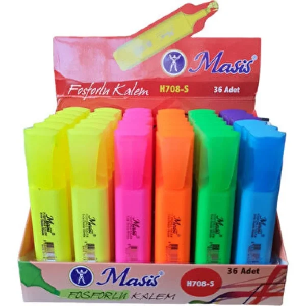 Masis Keçeli Kalem 5 Renk (H708-S)