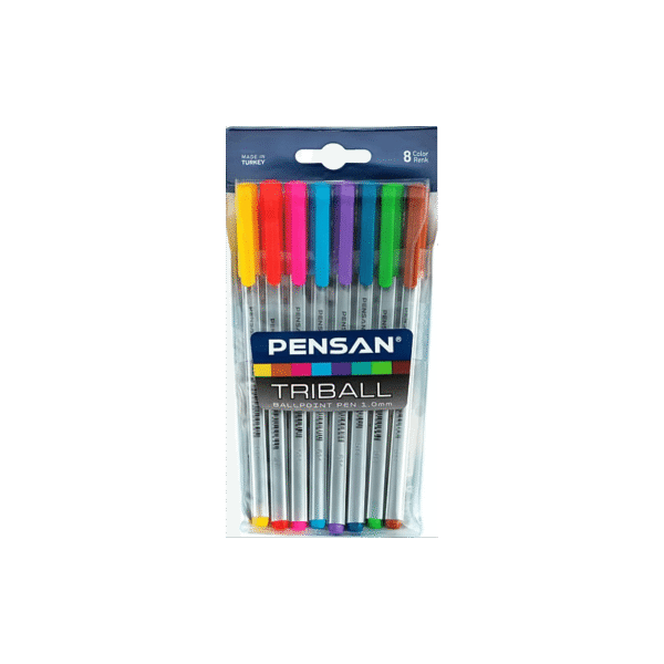 Pensan Trıball Kalem 8 Renk (1003)