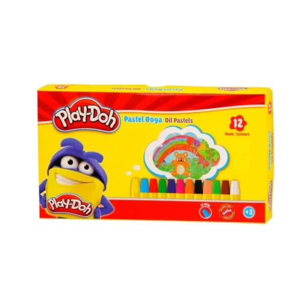 Play-Doh 12 Renk Pastel Boya (Play-Pa002)