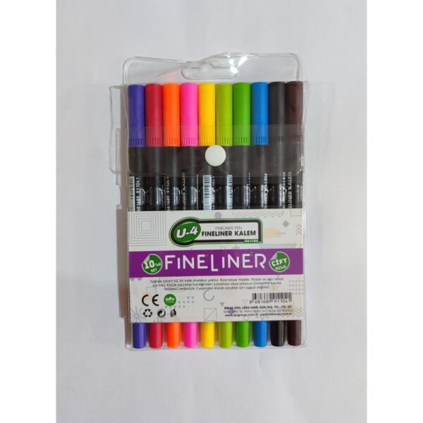 U-4 FineLiner 10 Renk Kalem (U4-1104)