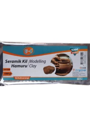 U-4 Seramik Kil Hamuru 250 Gr Kil Beyaz